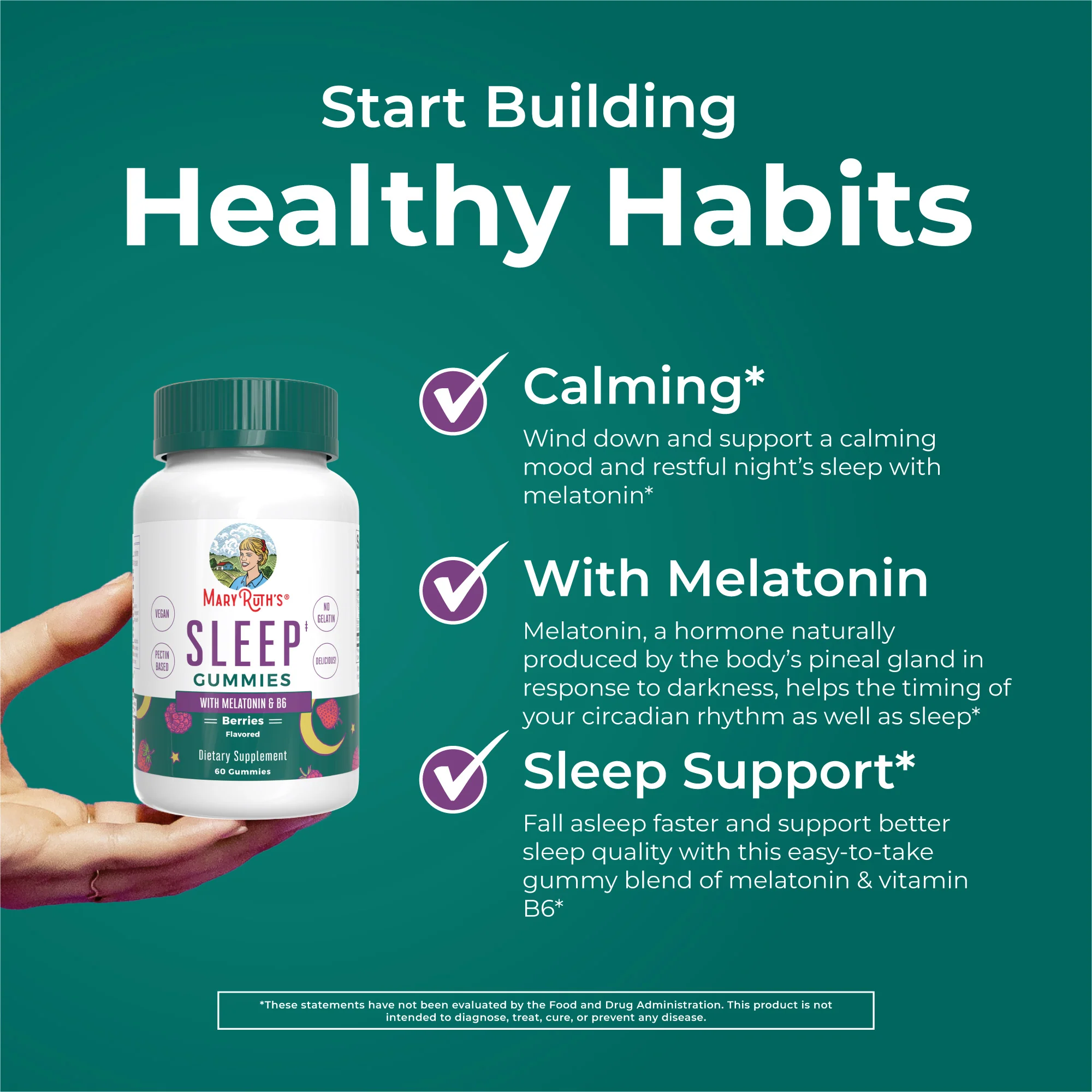 Melatonin Sleep Gummies (Berries) - Image 5