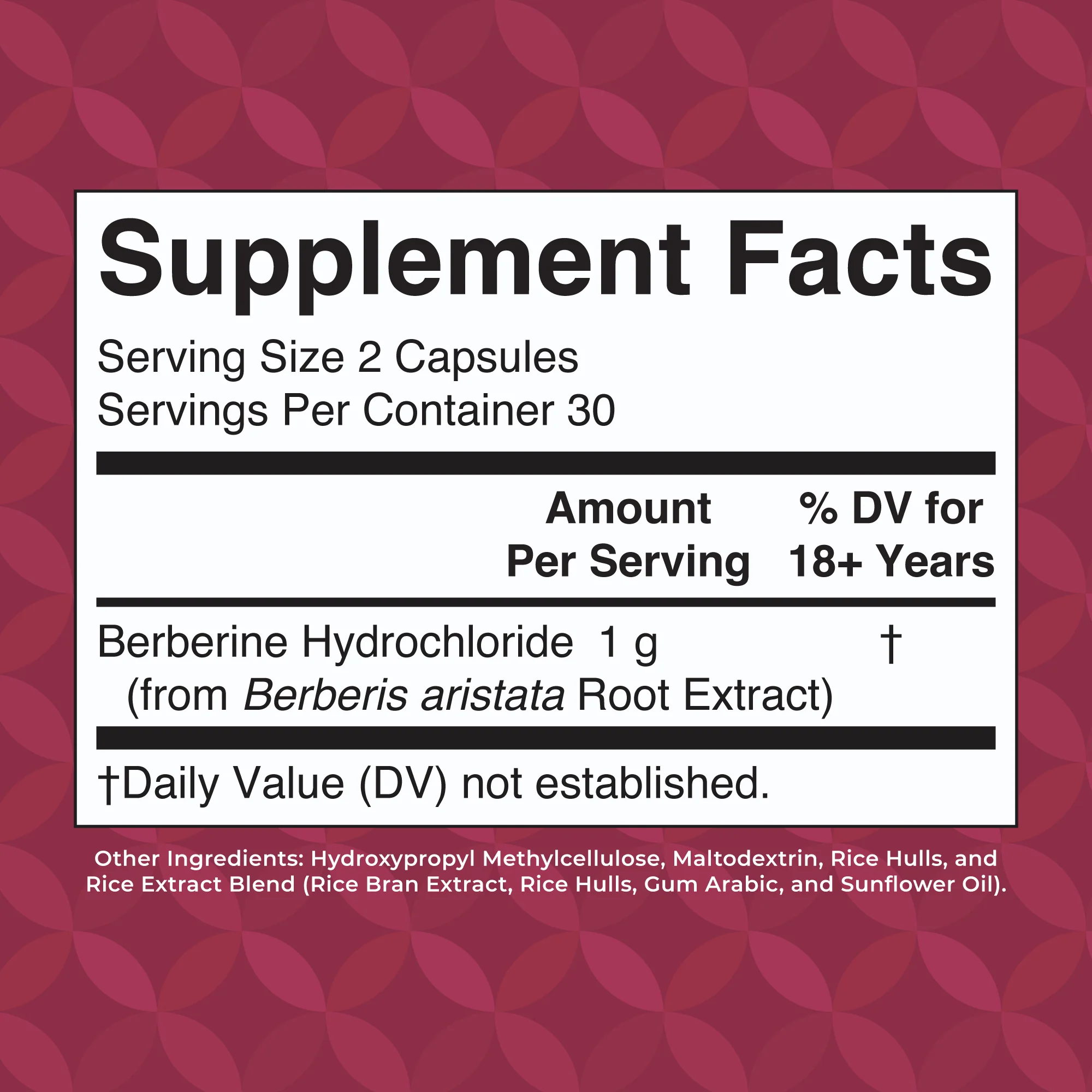 Berberine Capsules - Image 2