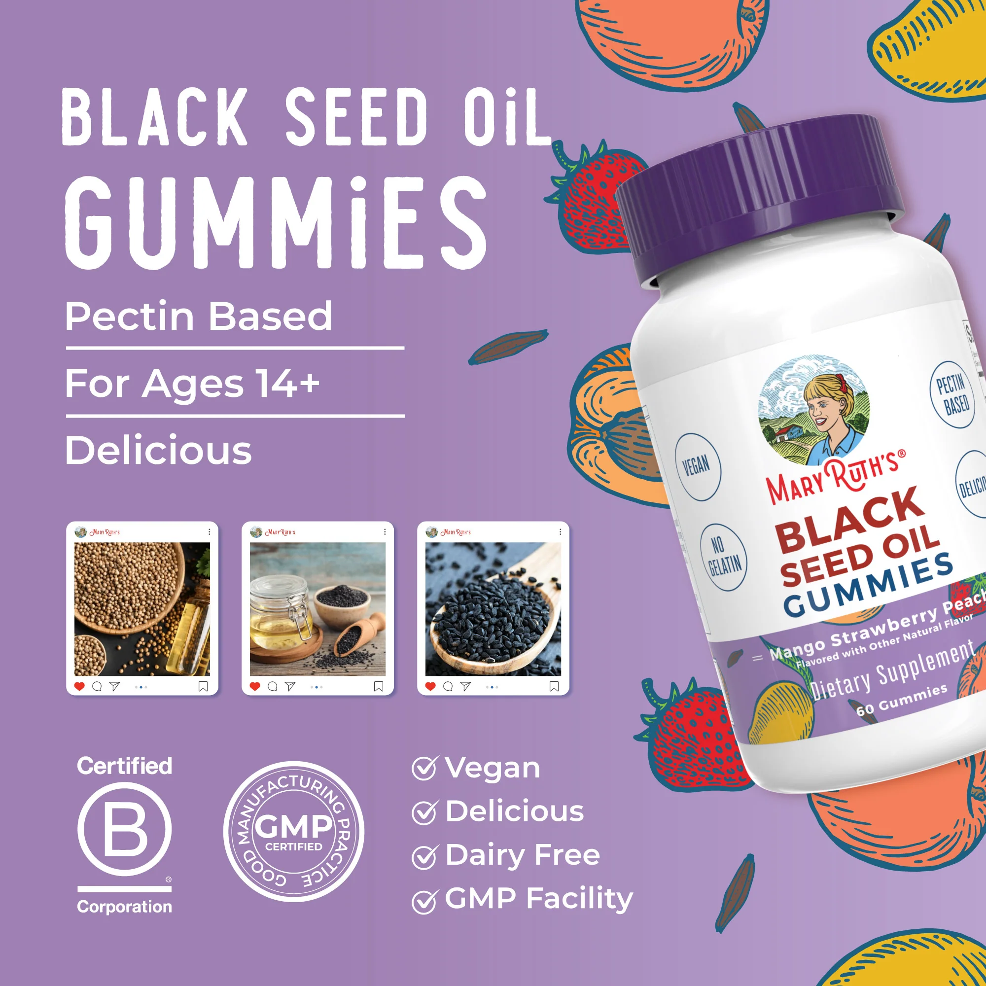Black Seed Oil Gummies - Image 8