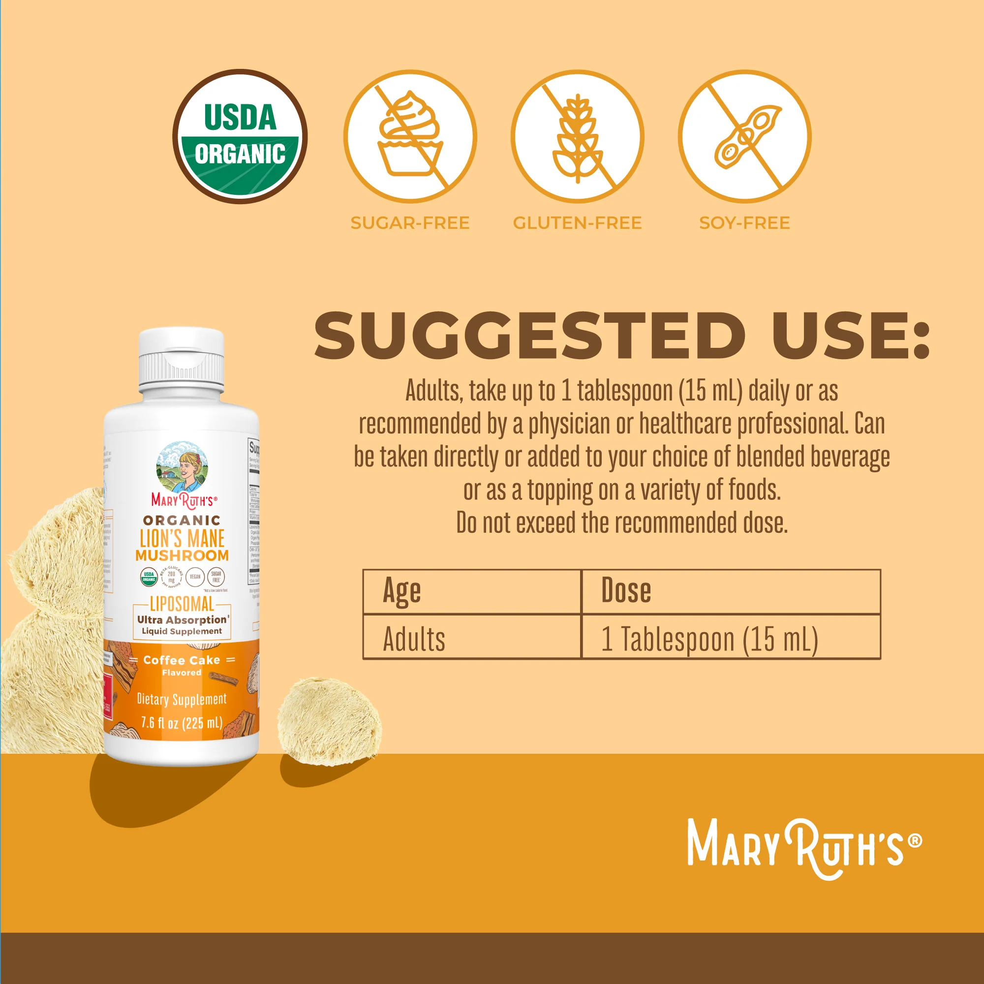 Organic Lion's Mane Liposomal - Image 3