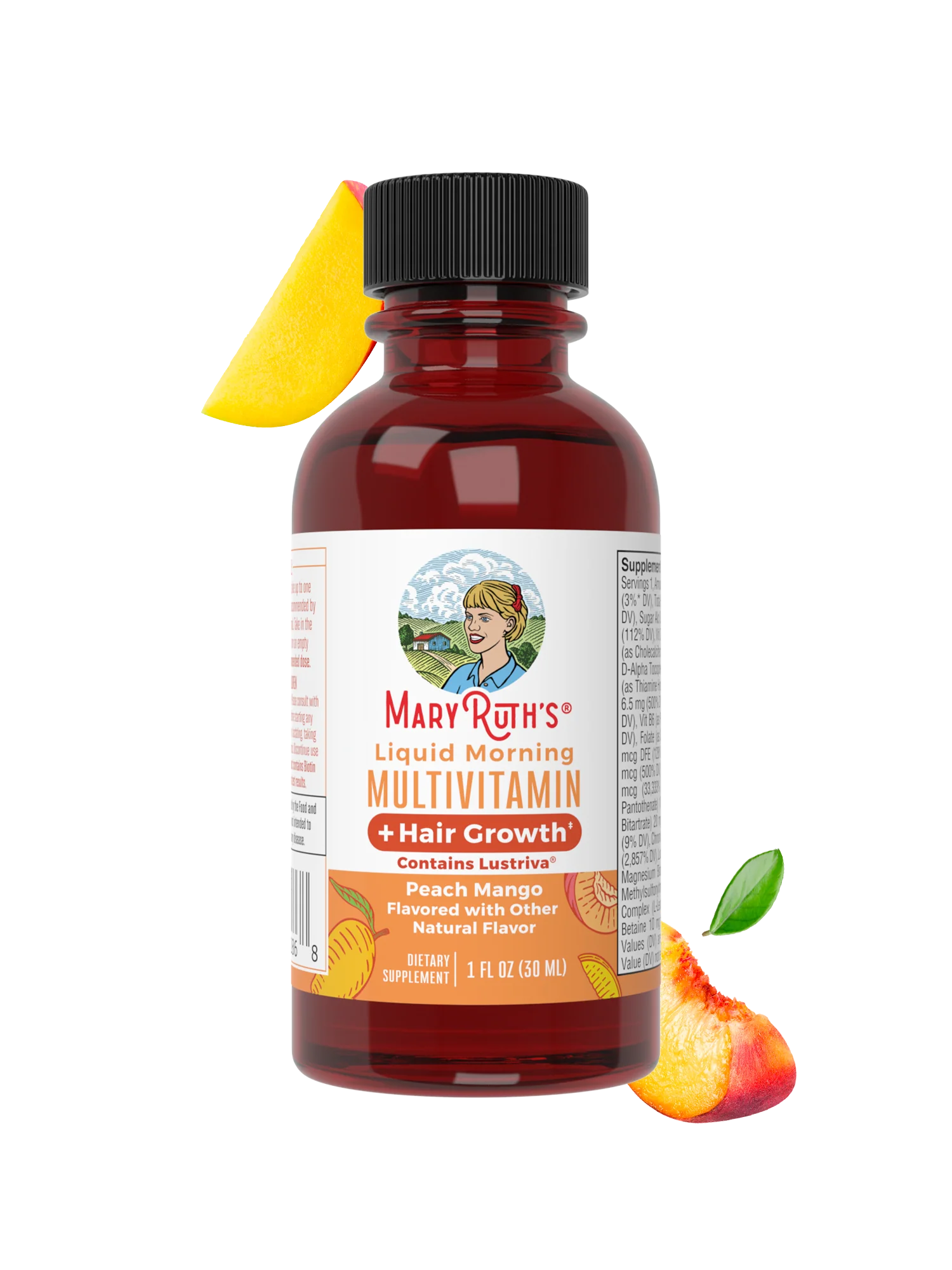 Liquid Morning Multivitamin + Hair Growth Travel Pack