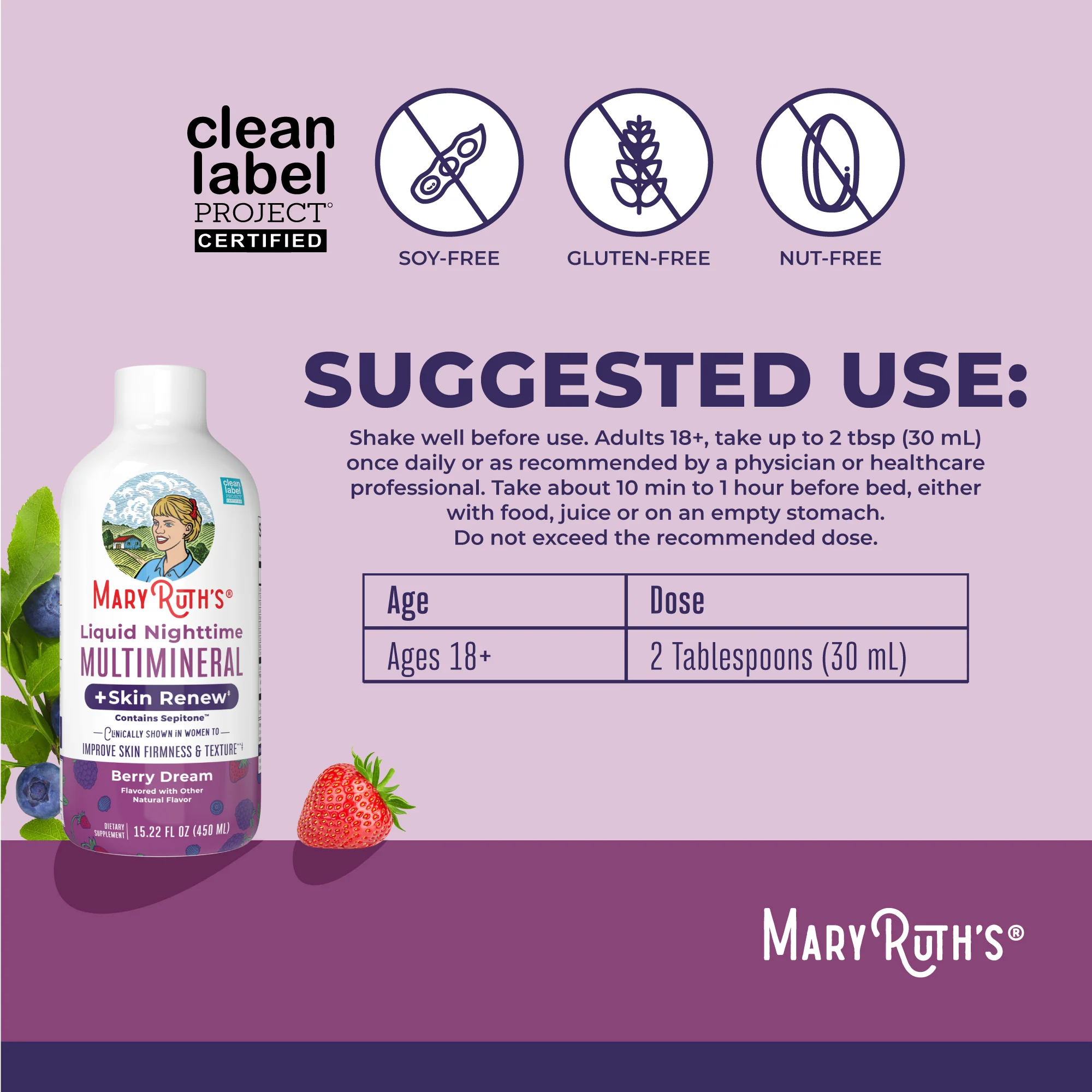Liquid Nighttime Multimineral + Skin Renew - Image 3