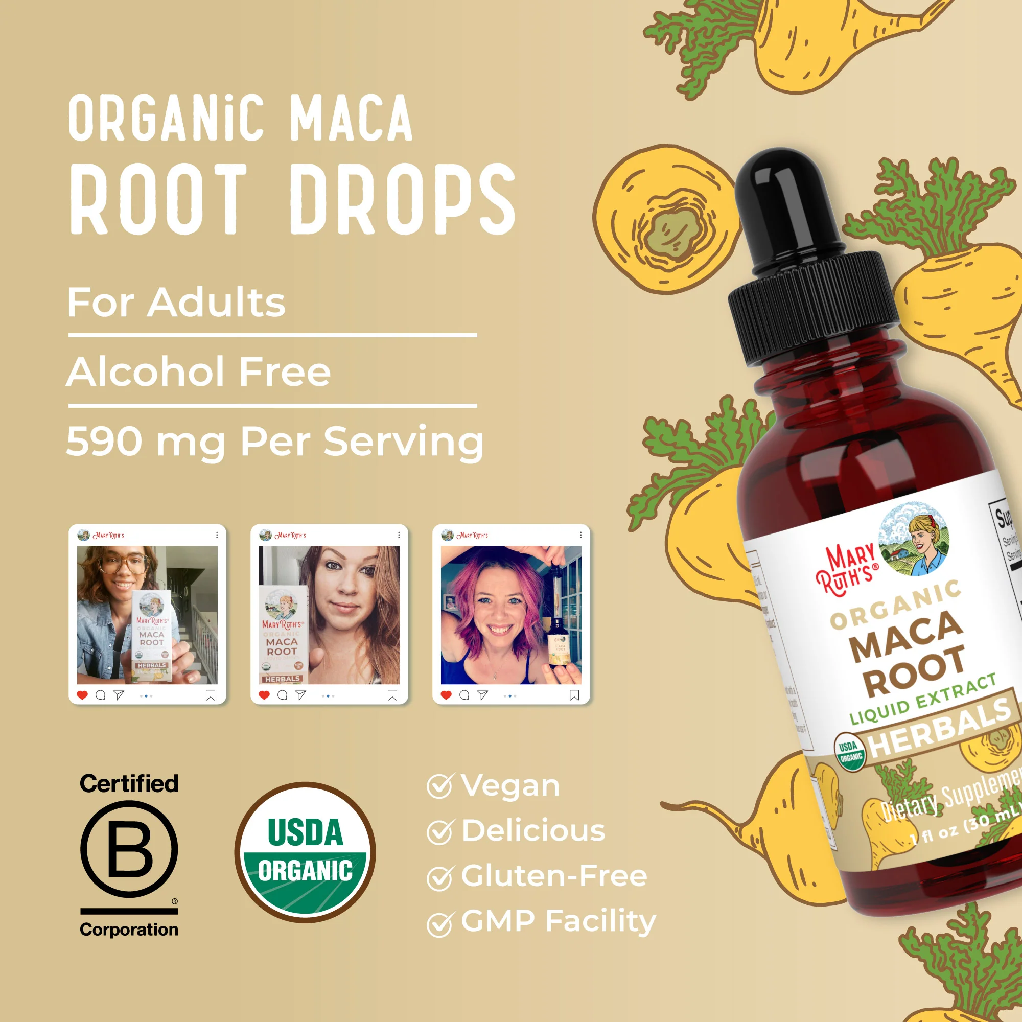 Organic Maca Root Liquid Drops - Image 7