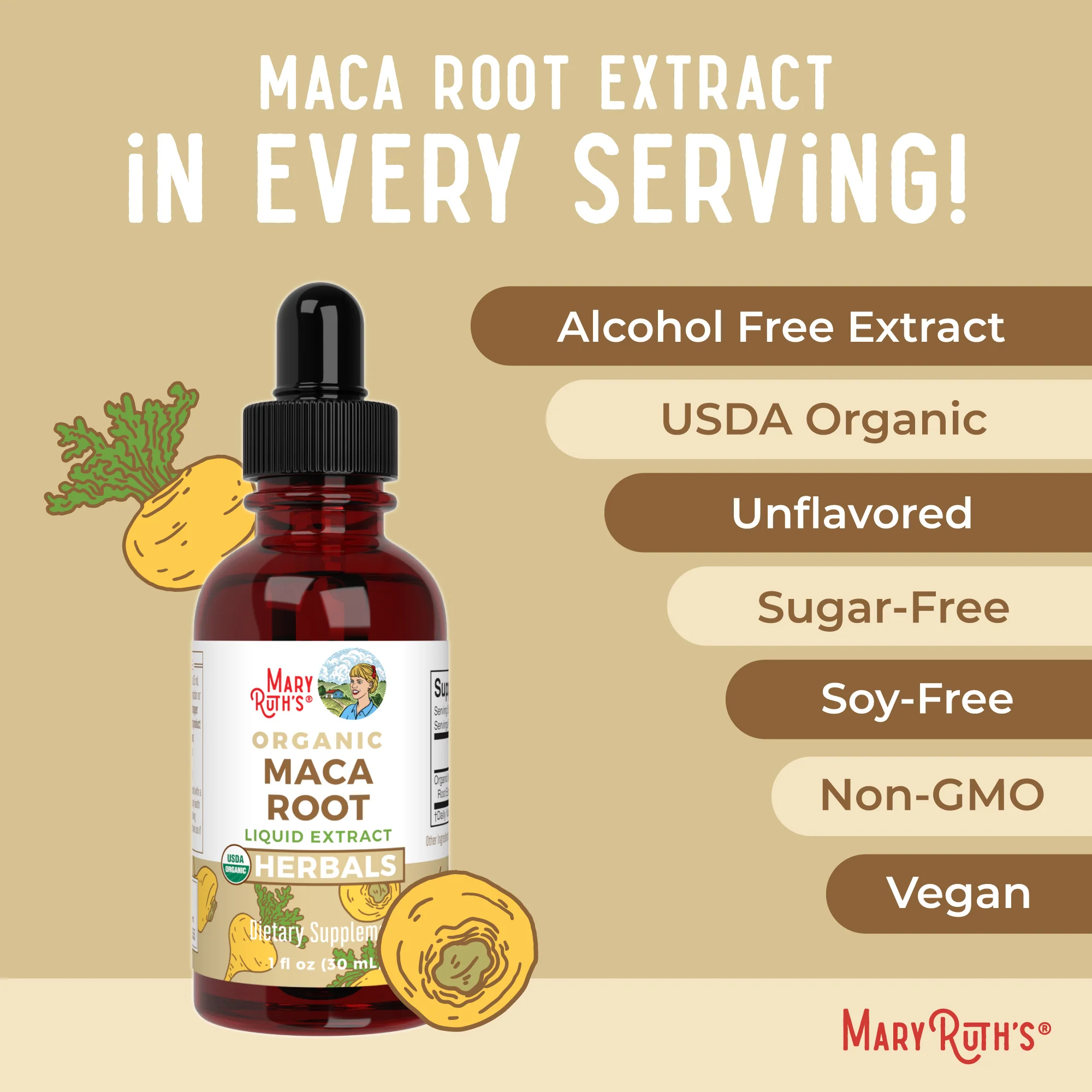 Organic Maca Root Liquid Drops - Image 9