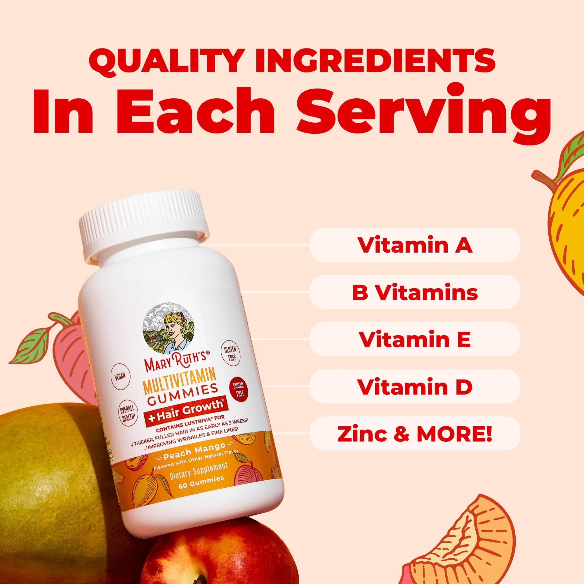 Multivitamin + Hair Growth Gummies - Image 5