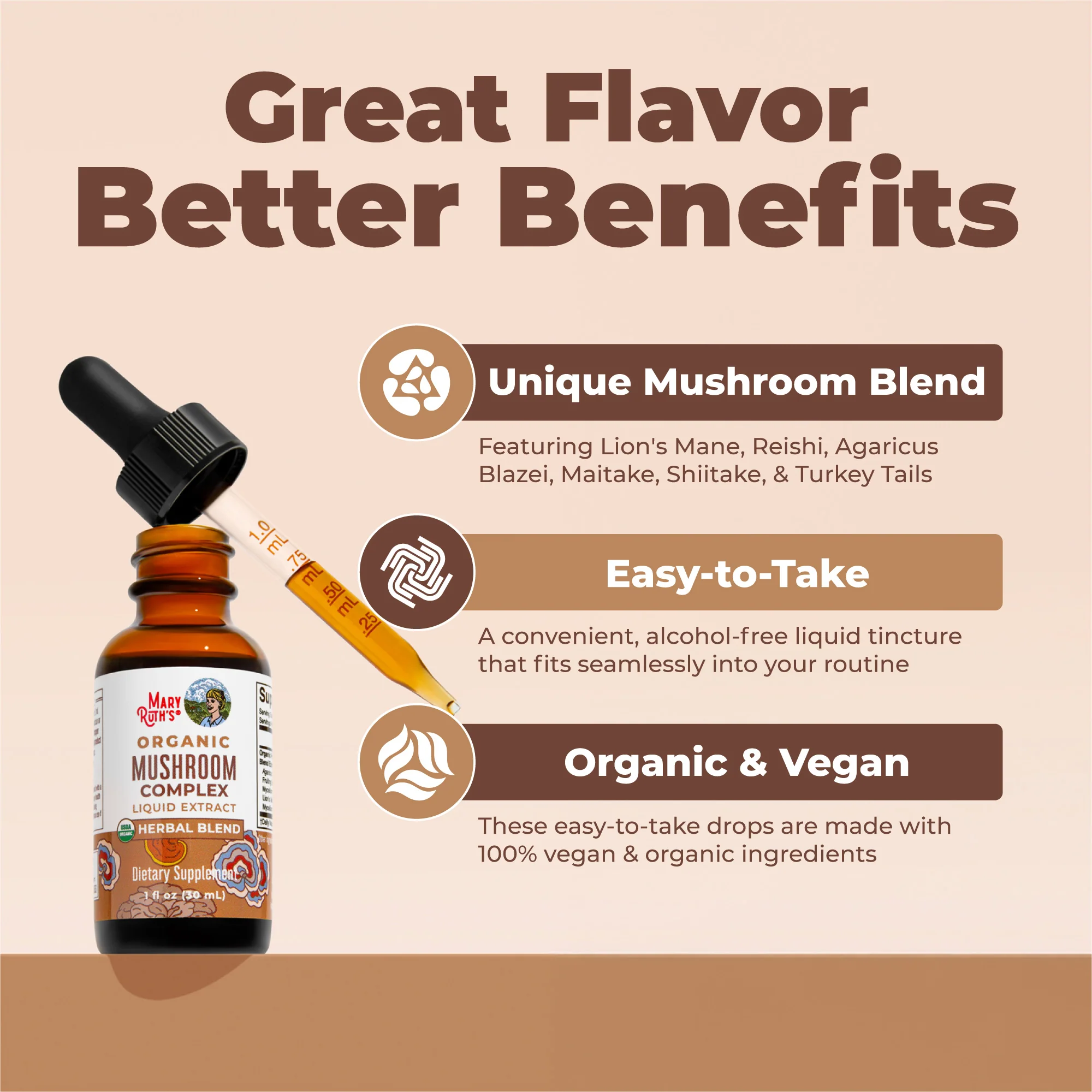 Organic Mushroom Complex Liquid Drops - Image 4
