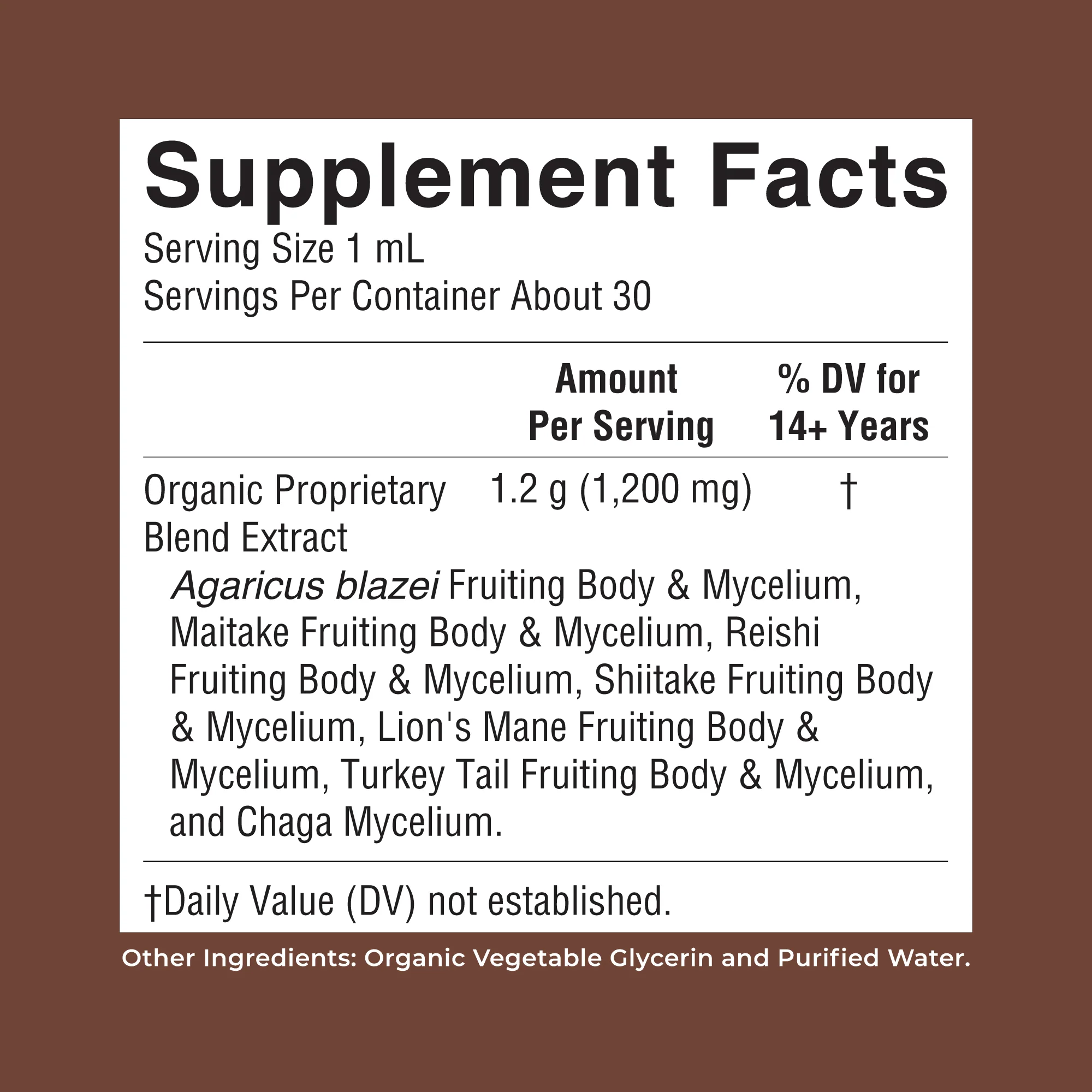 Organic Mushroom Complex Liquid Drops - Image 9