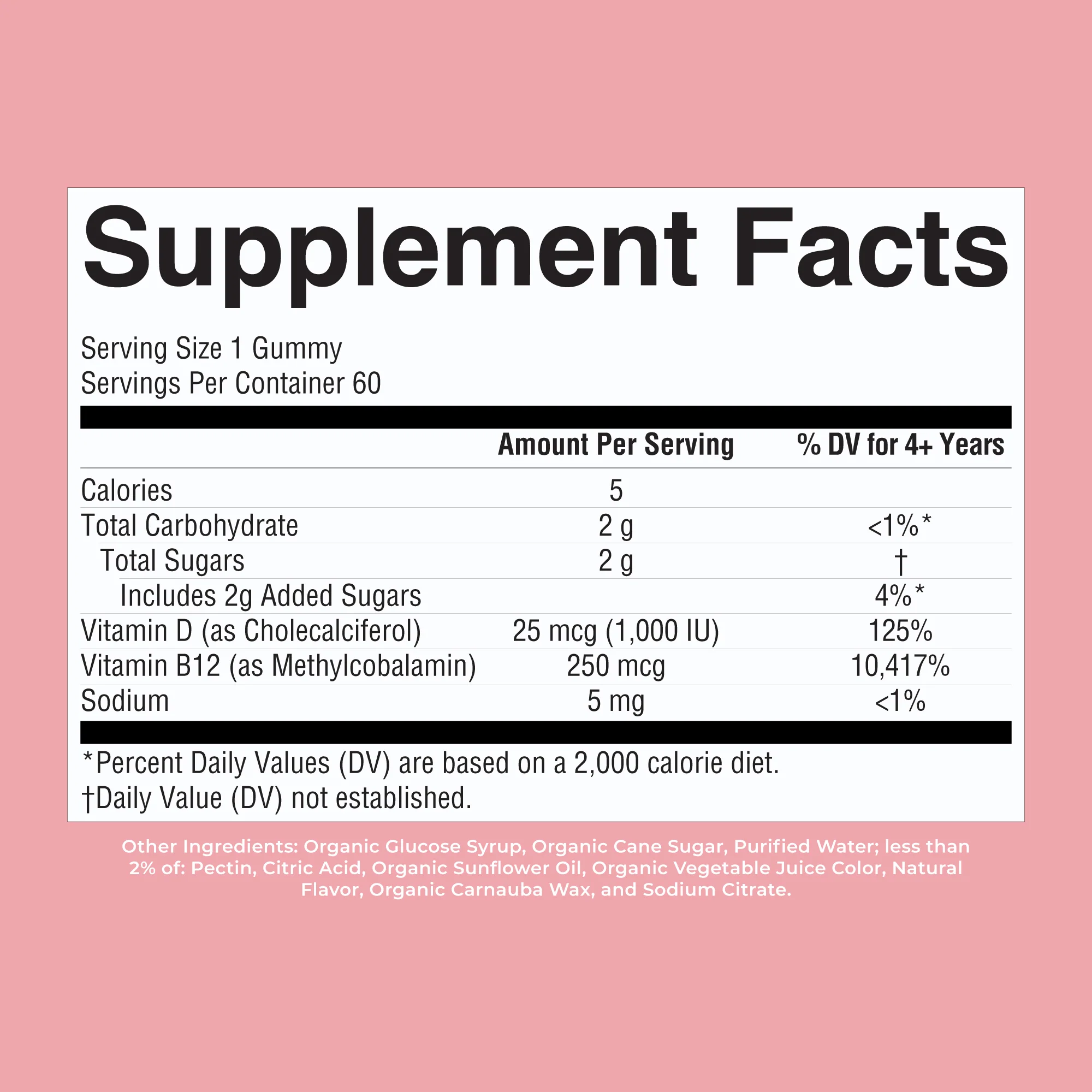 Organic D3+B12 Gummies - Image 9