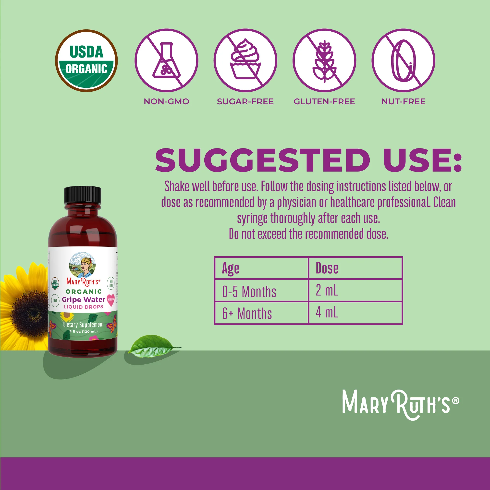 Organic Gripe Water Liquid Drops - Image 3