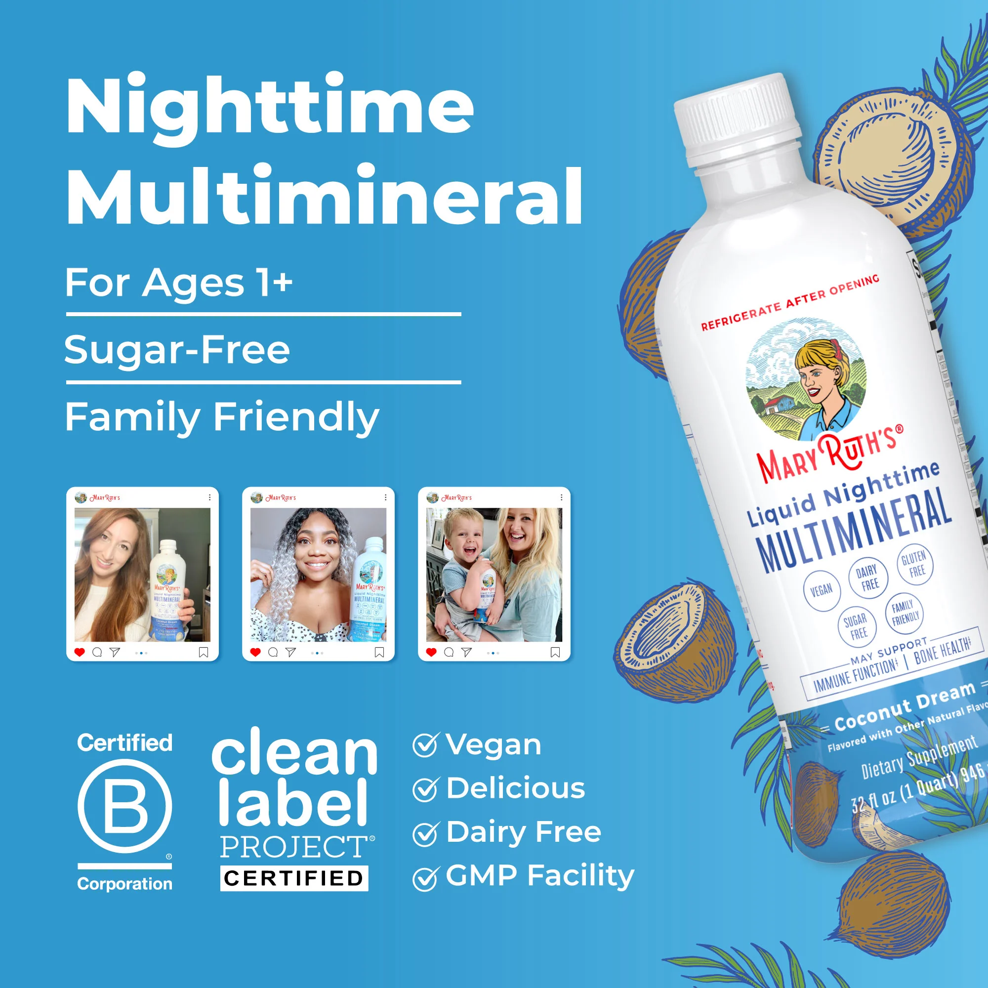 Liquid Nighttime Multimineral (Coconut) - Image 8