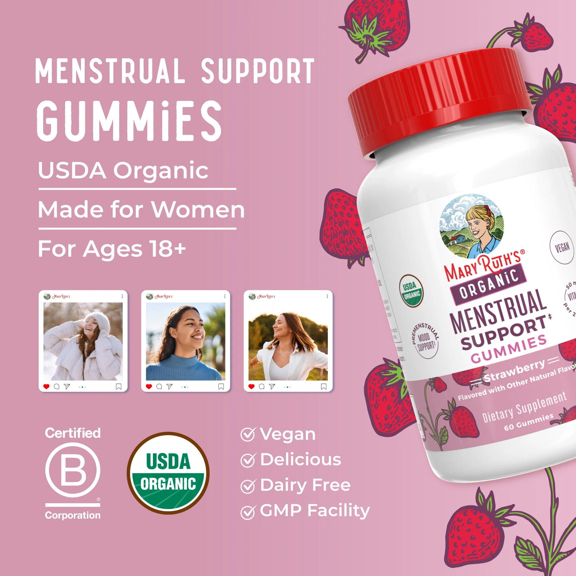 Organic Menstrual Support Gummies - Image 8