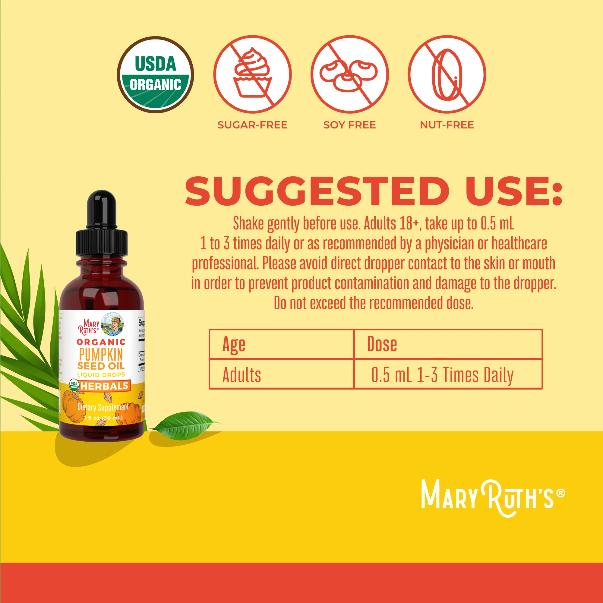 Organic Pumpkin Seed Oil Liquid Drops - Image 3