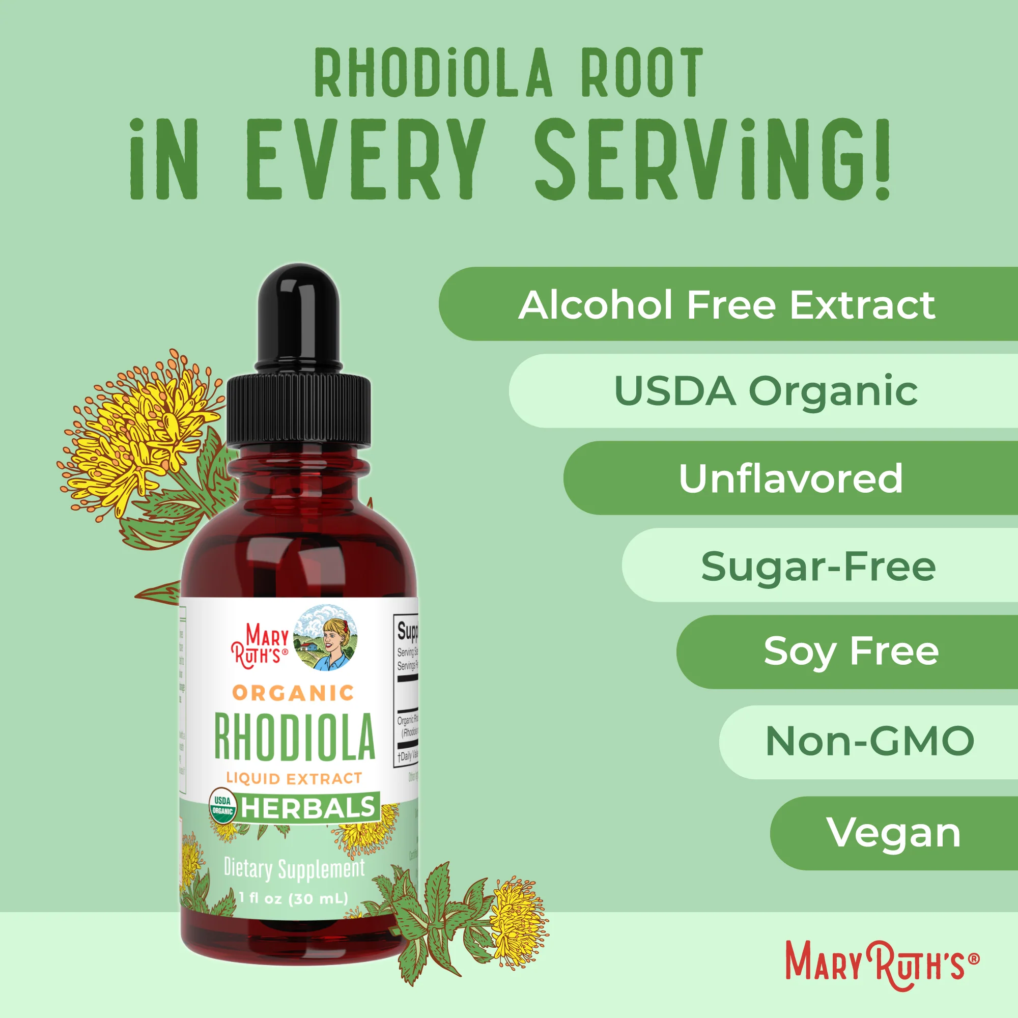 Organic Rhodiola Root Liquid Extract - Image 7