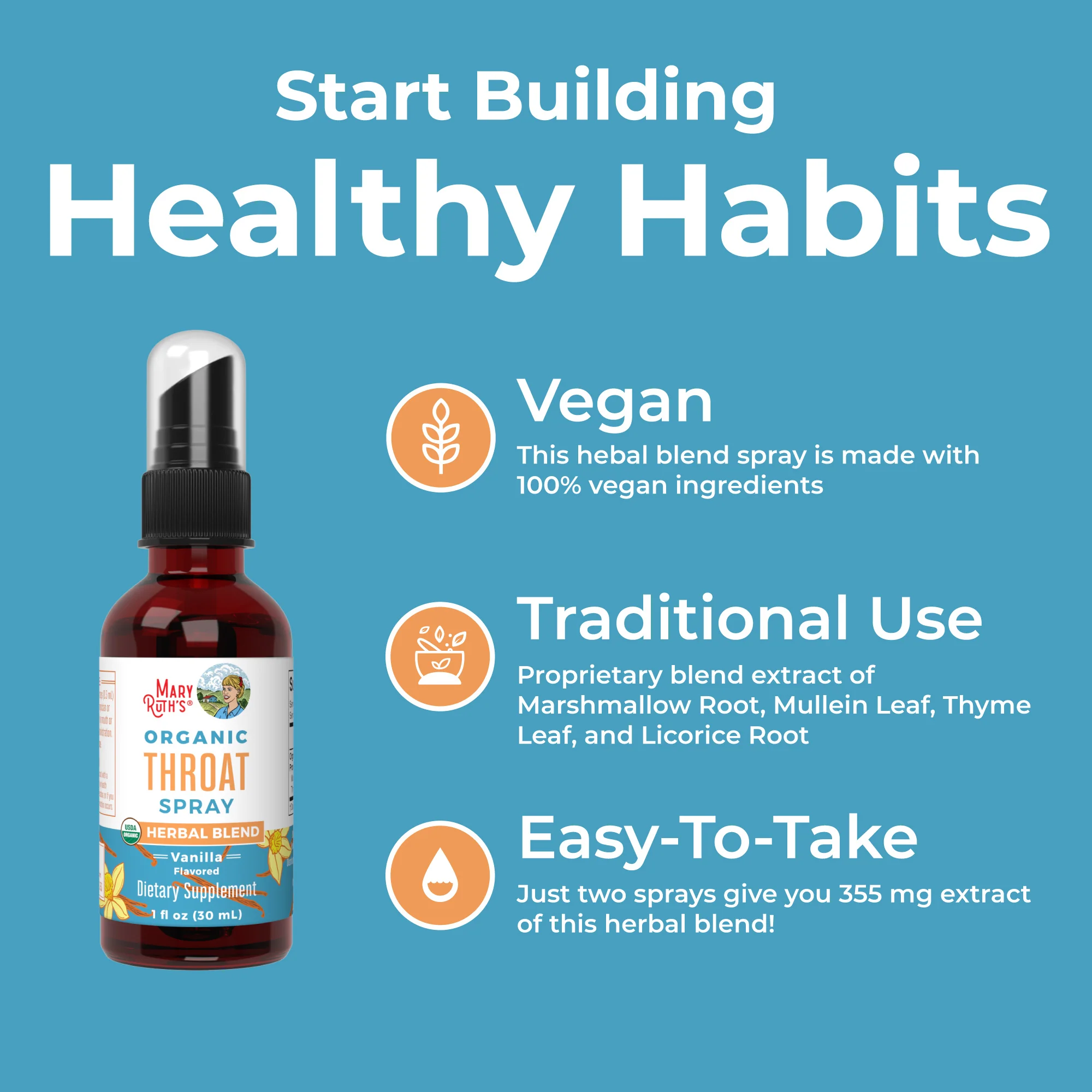 Organic Throat Spray (Vanilla) - Image 7