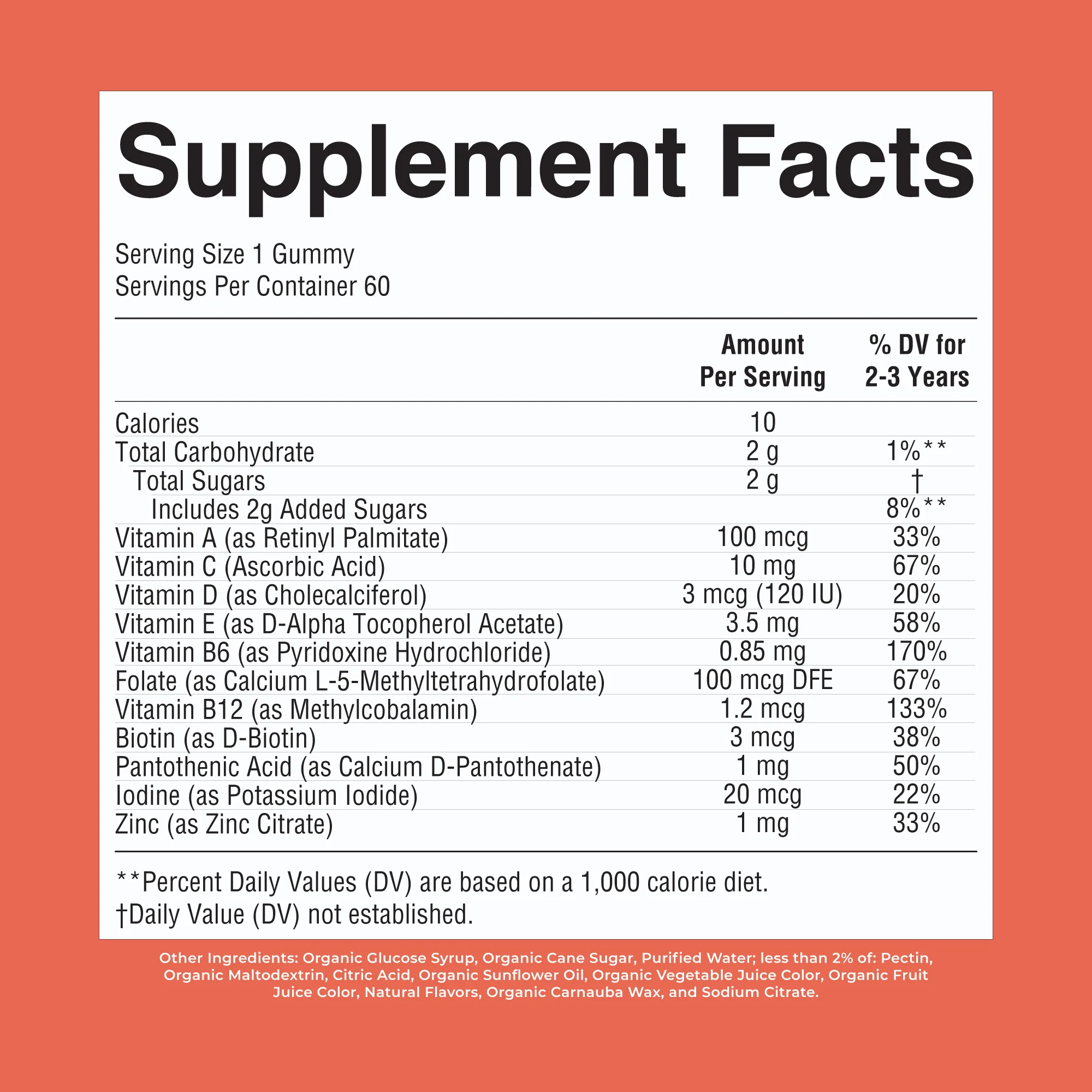 Organic Toddler Multivitamin Gummies - Image 9