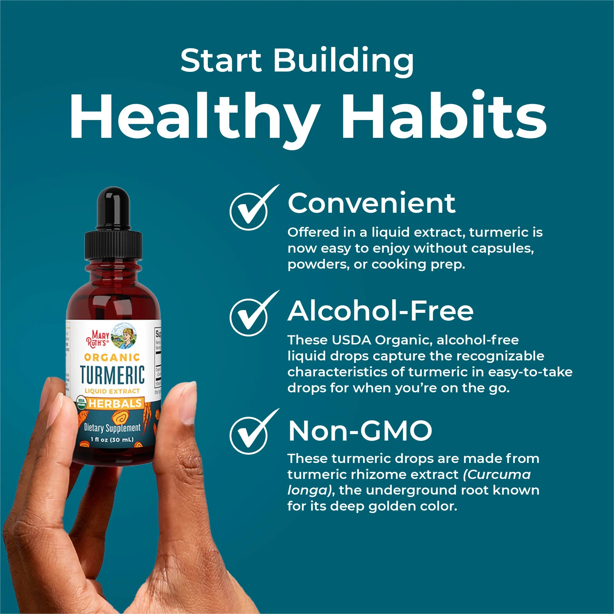 Organic Turmeric Herbal Drops - Image 5