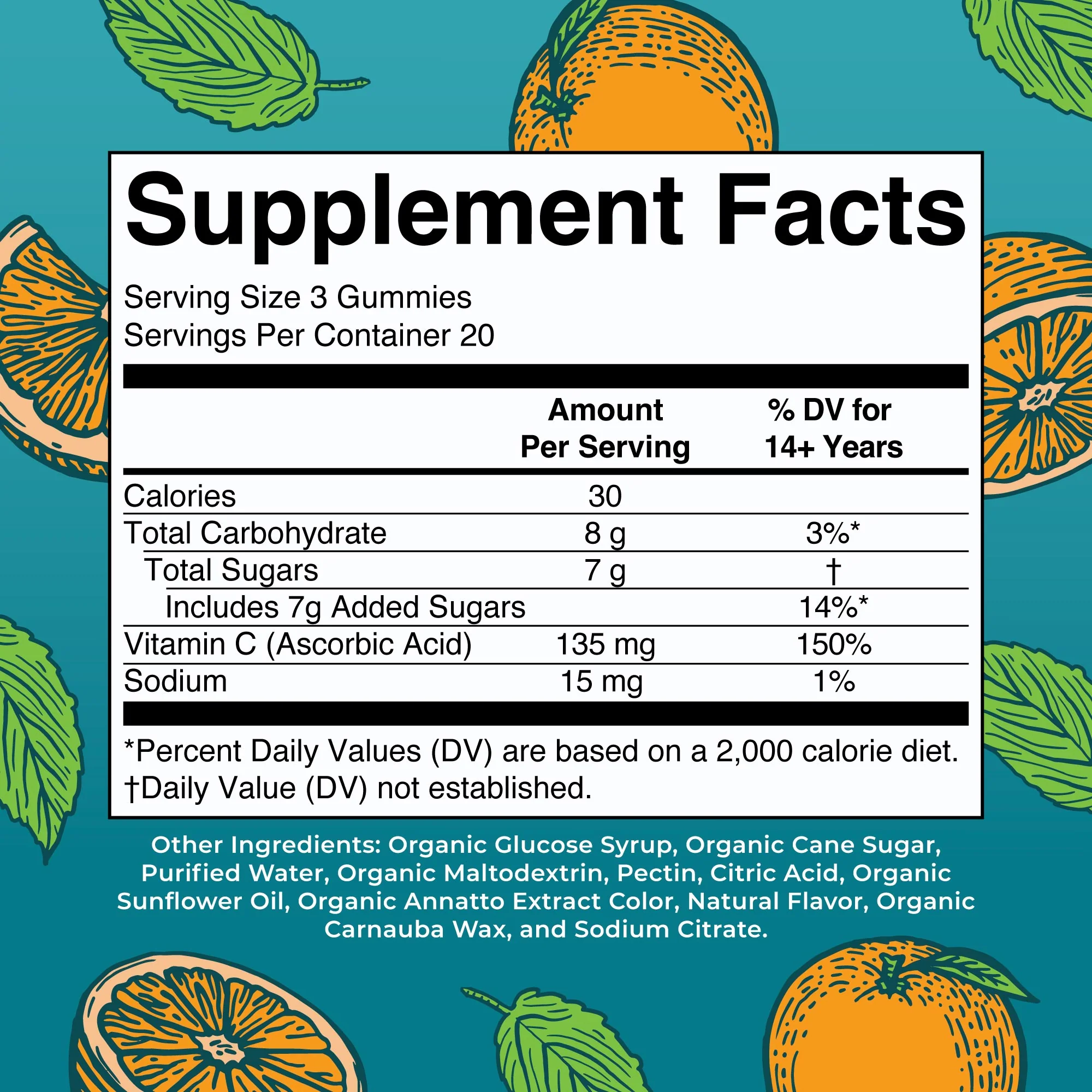 Organic Vitamin C Gummies - Image 2