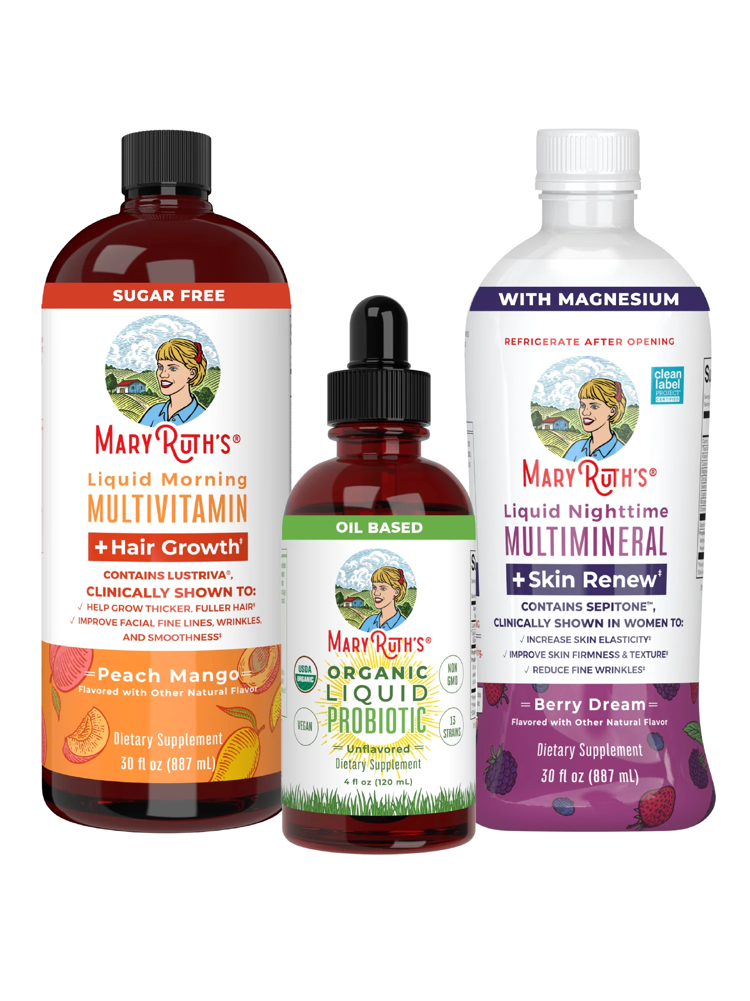 Triad of Health + Hair & Skin Support