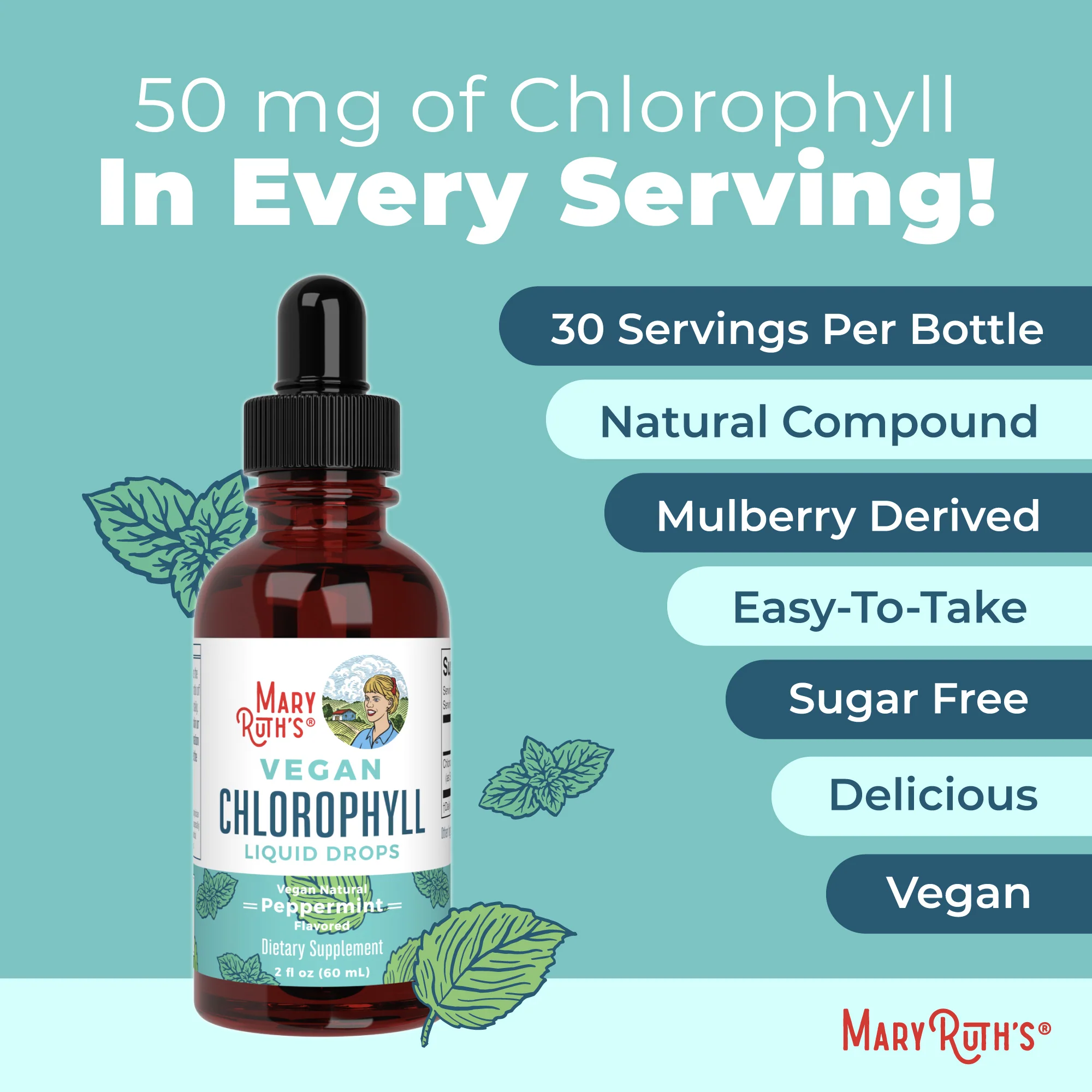 Vegan Liquid Chlorophyll Drops - Image 7