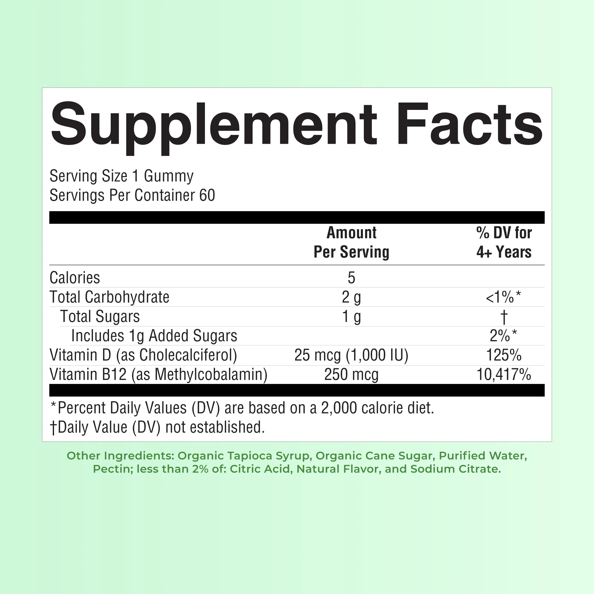 D3 + B12 Gummies (Strawberry) - Image 9