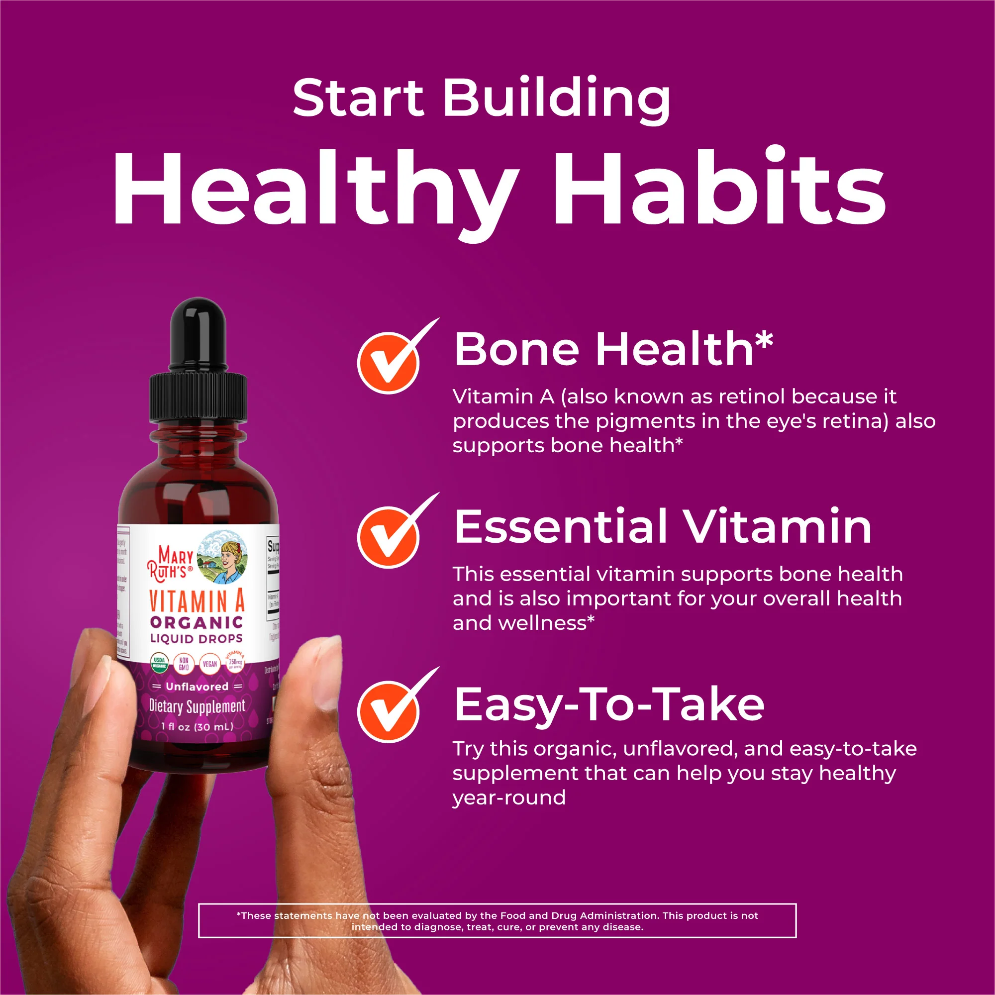 Vitamin A Organic Liquid Drops - Image 5
