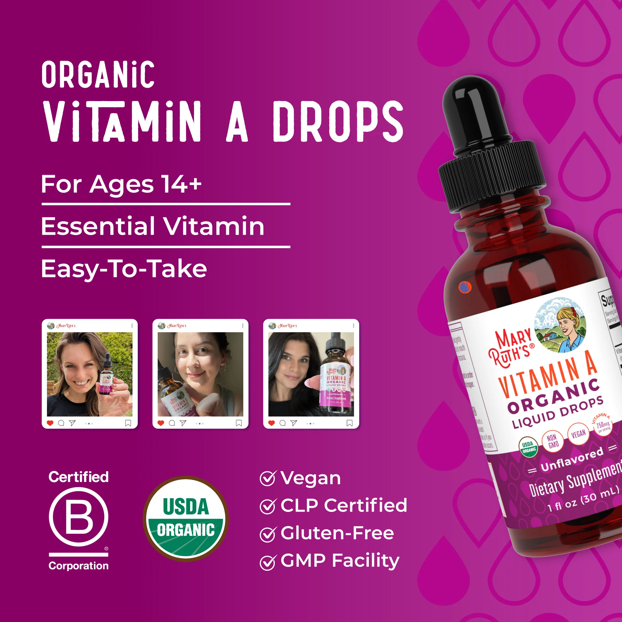 Vitamin A Organic Liquid Drops - Image 8