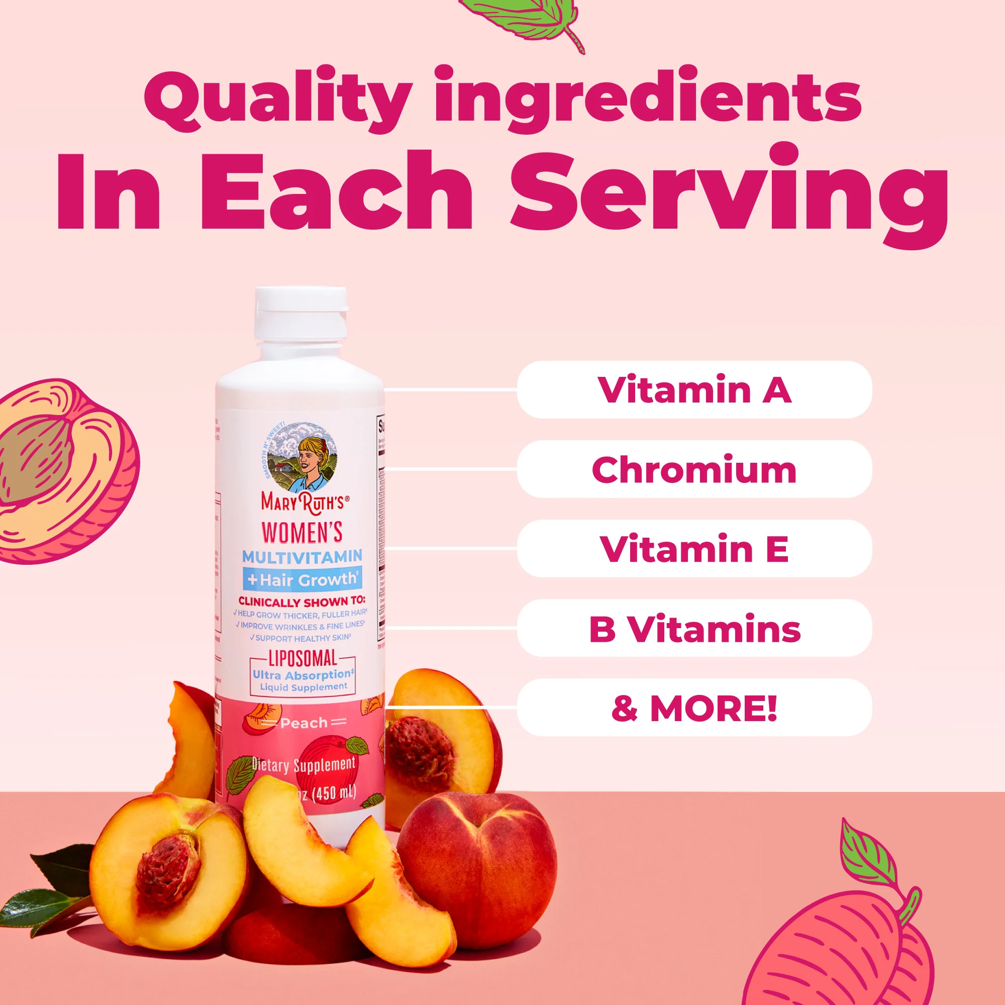 Women's Multivitamin + Hair Growth Liposomal - Image 5